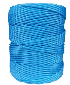 Corda Náutica de Polipropileno 4mm com 100 metros – Cor: Azul Bebê