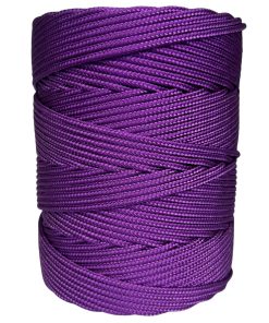 Corda Náutica de Polipropileno 4mm com 100 metros – Cor: Roxo