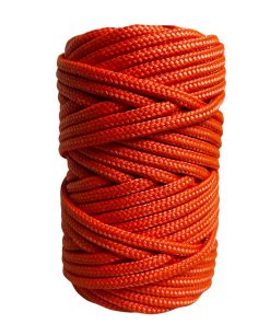 Corda Náutica de Polipropileno 5mm (50 Metros) – Cor: Laranja