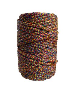 Corda Náutica de Polipropileno 6mm (50 Metros) – Cor: Pirulito