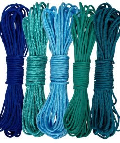 Corda Náutica de Polipropileno 4mm Kit 5 Cores com 10 metros – Paraíso Atlântico