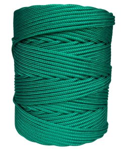 Corda Náutica de Polipropileno 4mm com 100 metros – Cor: Verde Cabaré