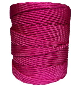 Corda Náutica de Polipropileno 4mm com 100 metros – Cor: Pink