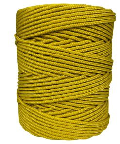 Corda Náutica de Polipropileno 4mm com 100 metros – Cor: Mostarda