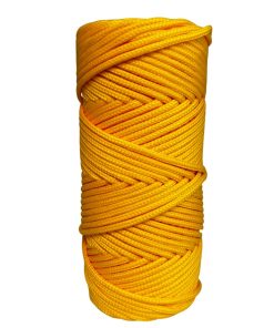 Corda Náutica de Polipropileno 3mm Rolo com 25 metros – Cor: Amarelo