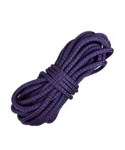 Corda Náutica de Polipropileno 6mm Por Metro – Cor: Pink Com Azul Turquesa ( Zig Zag )