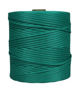 Cordão agulhado 4mm Rolo com 360 metros – Cor: Verde Tiffany