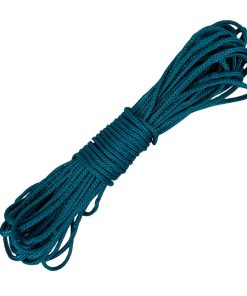 Corda Náutica de Polipropileno 2,5mm Com 10 metros – Cor: Azul Turquesa