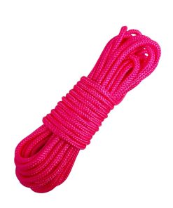 Corda Náutica de Polipropileno 6mm Por Metro – Cor: Rosa Fluorescente