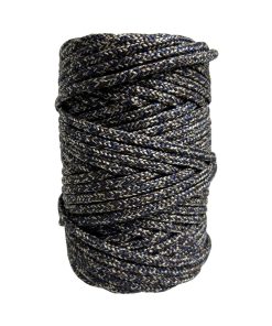 Corda Náutica de Polipropileno 5mm (50 Metros) – Cor: Azul Marinho Mesclado