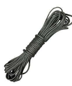 Corda Náutica de Polipropileno 4mm Rolo com 15 metros – Cor: Prata