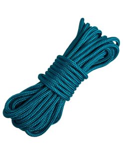 Corda Náutica de Polipropileno 6mm Por Metro – Cor: Azul Turquesa