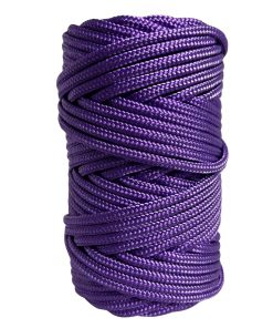 Corda Náutica de Polipropileno 5mm (50 Metros) – Cor: Violeta