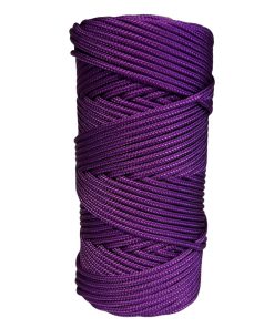 Corda Náutica de Polipropileno 3mm Rolo com 25 metros – Cor: Roxo