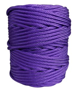 Corda Náutica de Polipropileno Carretel 6,0mm Com 180 metros – Cor:Violeta - Imagem 1