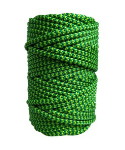 Corda Náutica de Polipropileno 6mm (50 Metros) – Cor: Verde Pistache Com Verde Cabaré ( Zig Zag ) - Imagem 1