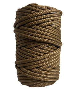 Corda Náutica de Polipropileno 5mm (50 Metros) – Cor: Caramelo