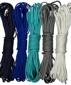 Corda Náutica de Polipropileno 4mm Kit 5 Cores com 10 metros – Oceano profundo