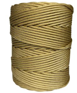 Corda Náutica de Polipropileno 4mm com 100 metros – Cor: Bege