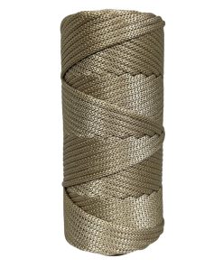 Cordão agulhado 4mm Rolo com 90 metros – Cor: Rami