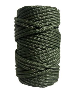 Corda Náutica de Polipropileno 6mm (50 Metros) – Cor: Verde Militar