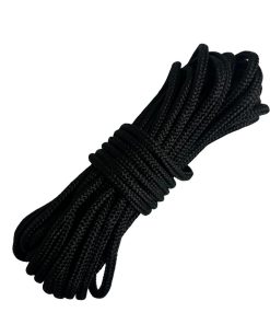 Corda Náutica de Polipropileno 5,0mm Com 10 metros – Cor: Preto