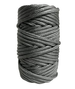 Corda Náutica de Polipropileno 5mm (50 Metros) – Cor: Prata
