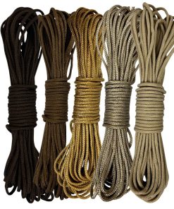 Corda Náutica de Polipropileno 4mm Kit 5 Cores com 10 metros –Café Com Leite