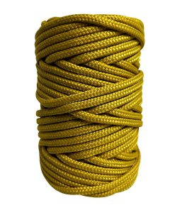 Corda Náutica de Polipropileno 6mm (50 Metros) – Cor: Mostarda
