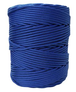 Corda Náutica de Polipropileno 4mm Rolo com 140 metros – Cor: Azul Bic
