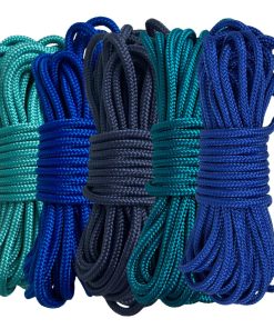 Corda Náutica de Polipropileno 6mm Kit Com 10 Metros ( 5 Cores ) – Caribe