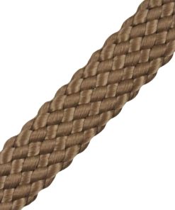 Corda Náutica de Polipropileno 20mm achatada Carretel com 110 metros – Caramelo
