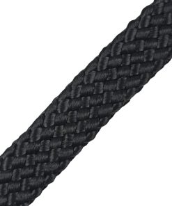 Corda Náutica de Polipropileno 20mm achatada Carretel com 110 metros Cor- Preto